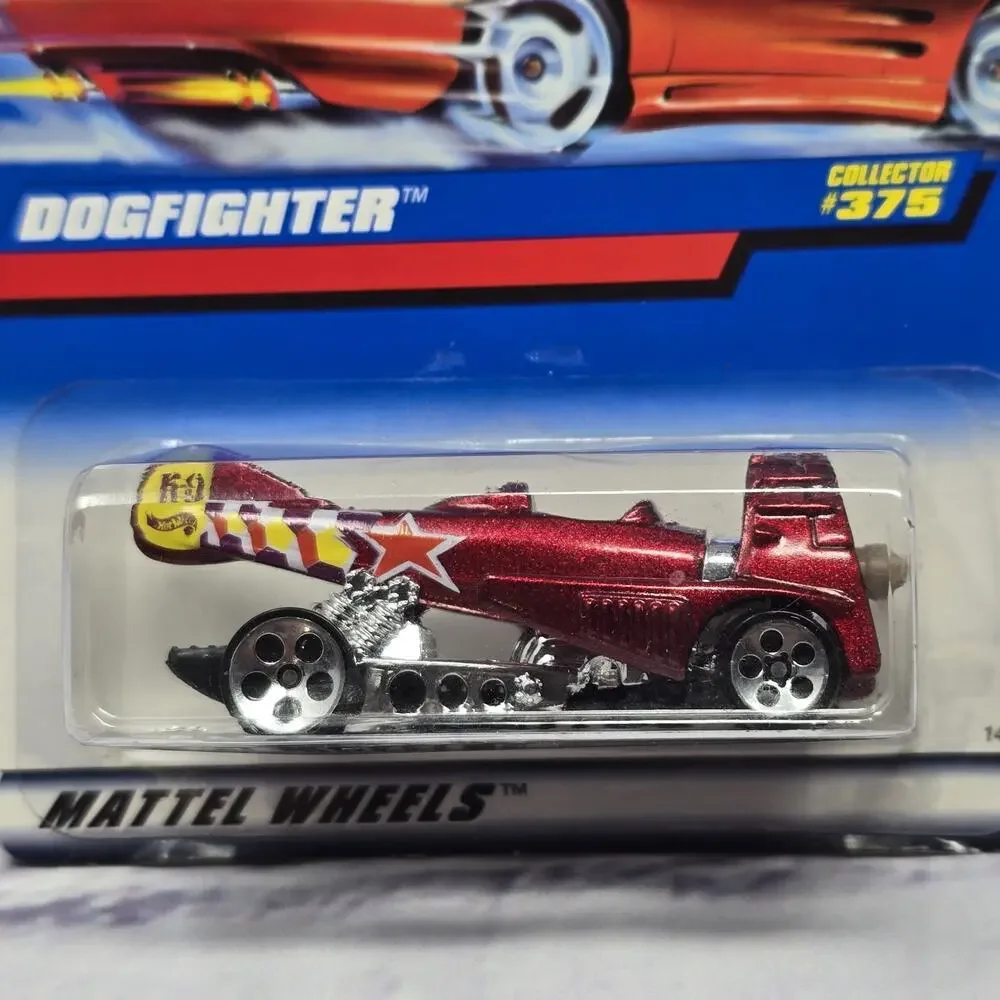 Hot Wheels 1996 First Editions #10 of 12 Models Dogfighter Collector #375 Red